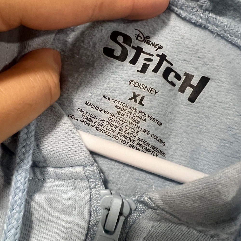 Stitch zip up hoodie - Picture 4 of 5